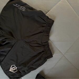 Kids Black Athletic Shorts